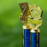Cornhole Tournament trophies